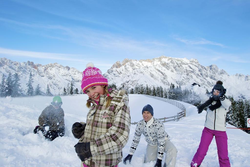 Hotel Alpenrose Muehlbach Am Hochkoenig Bagian luar foto